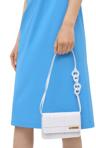 Сумка le riviera mini JACQUEMUS белого цвета по цене 63000 руб., арт. 203BA09/308100, фото 2 Сумка le riviera mini JACQUEMUS, арт. 203BA09/308100, фото 2