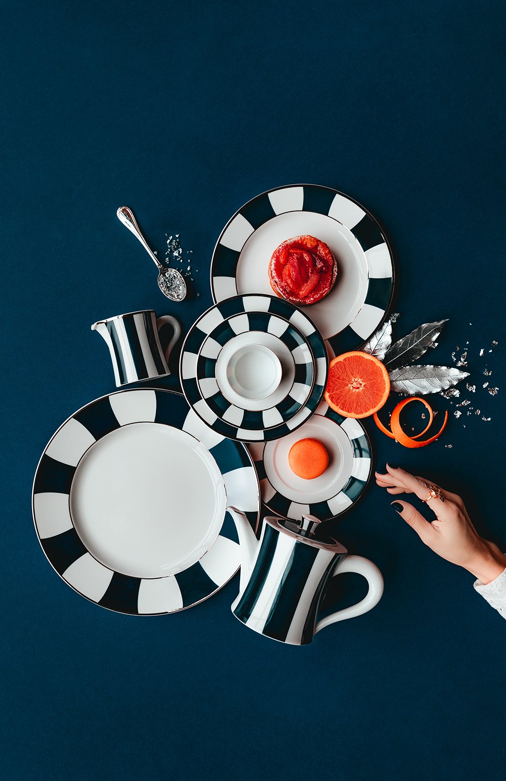 Кофейная чашка с блюдцем galerie royal bleu nuit BERNARDAUD, арт. 1856/79, фото 3