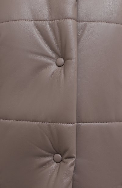 Куртка из экокожи NANUSHKA серого цвета по цене 94700 руб., арт. HIDE_CLAY_VEGAN LEATHER, фото 5 Куртка из экокожи NANUSHKA, арт. HIDE_CLAY_VEGAN LEATHER, фото 5
