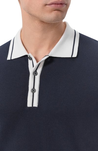 Хлопковое поло KITON, арт. UMK0926, фото 5