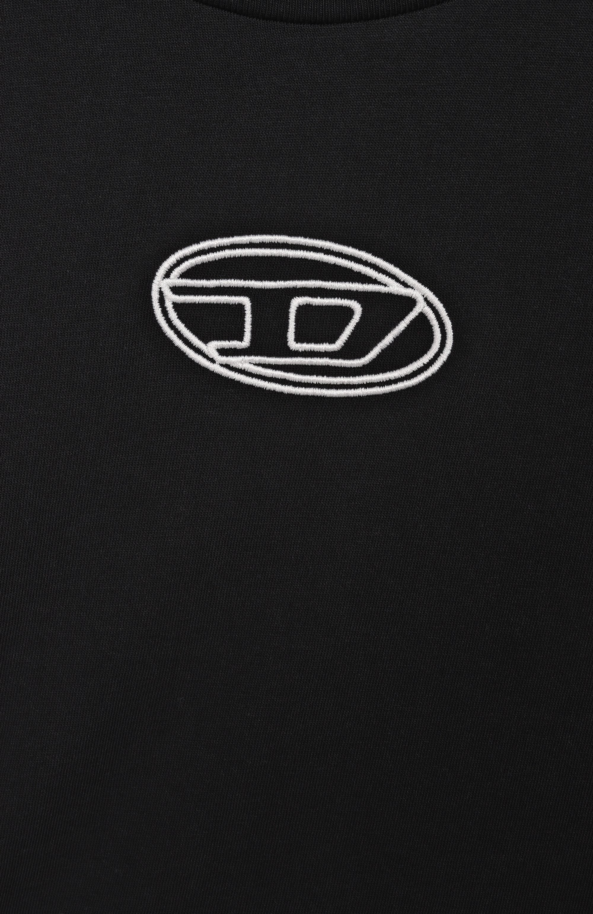 Хлопковая футболка DIESEL, арт. J02428/00YI9, фото 3