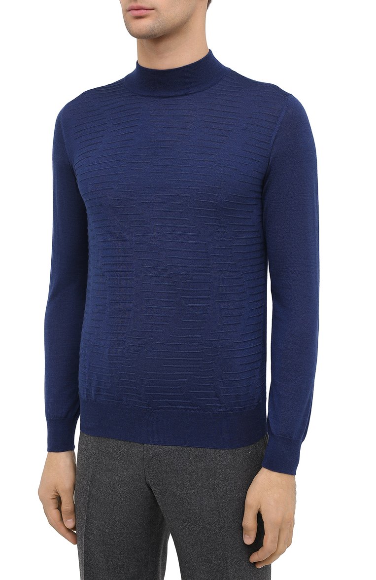 Водолазка из кашемира и шелка ZILLI, арт. MBU-CH083-VAWA1/ML01, фото 4