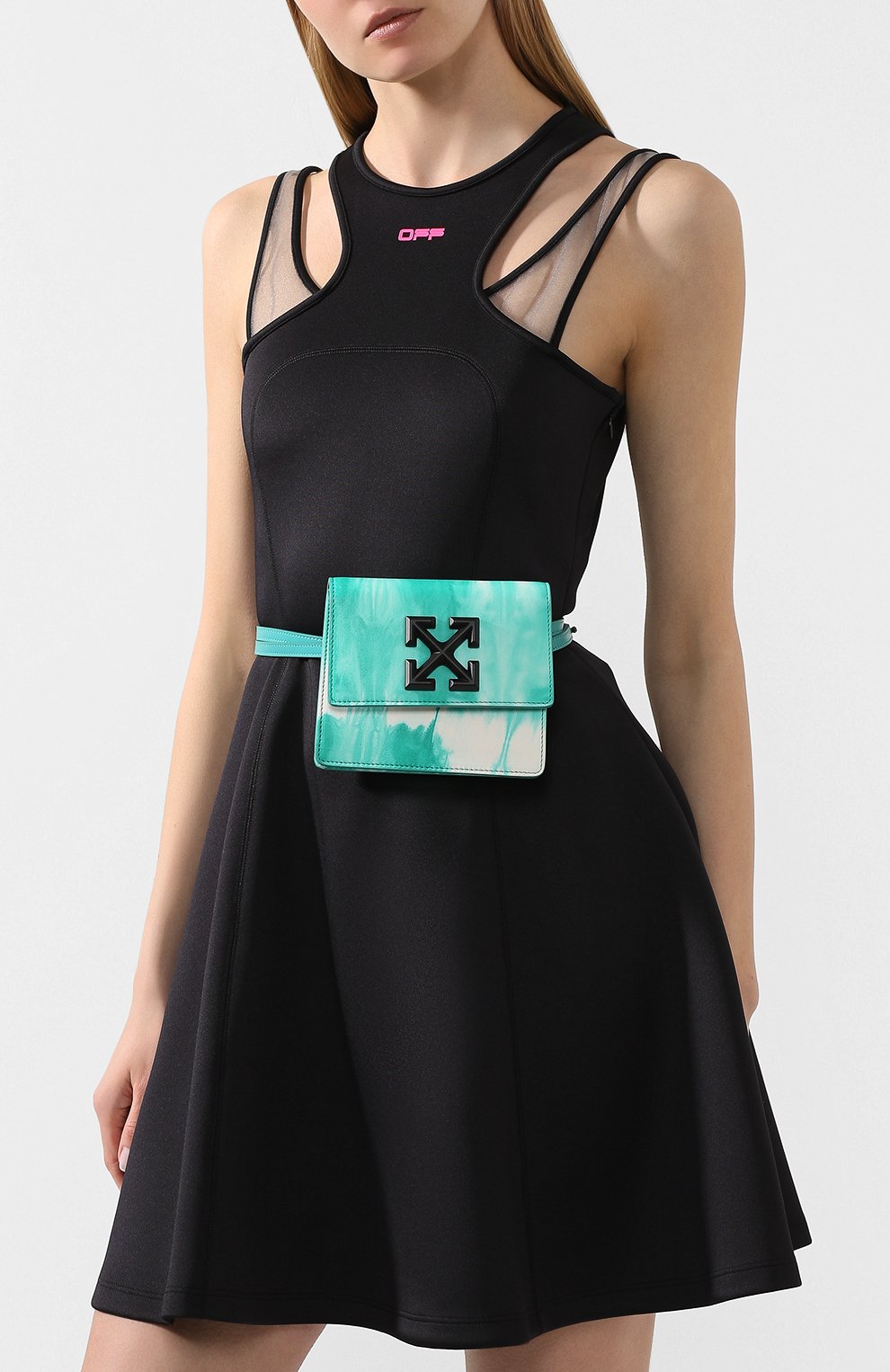 Поясная сумка 0.7 jitney OFF-WHITE, арт. 0WNA093R201020684100, фото 5