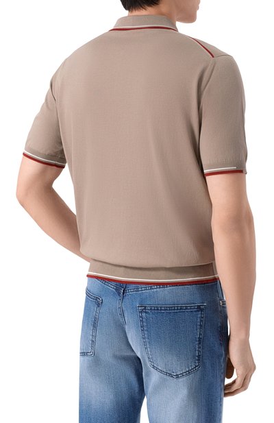 Хлопковое поло STEFANO RICCI, арт. K313051P31/F26146, фото 4