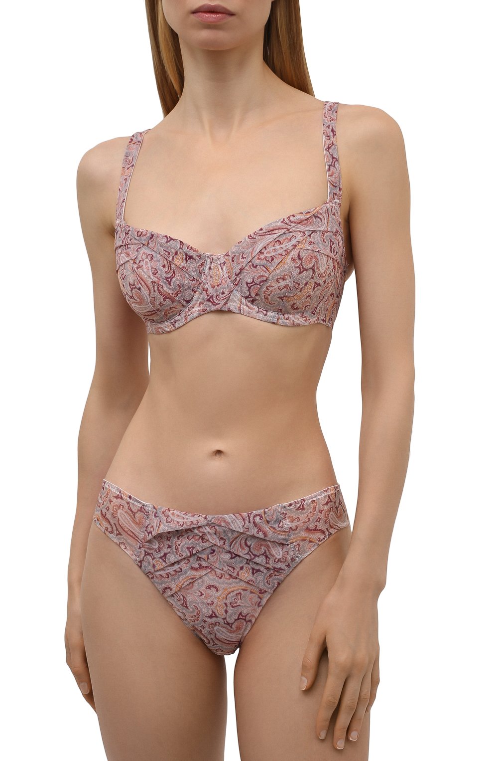 Трусы-слипы CHANTAL THOMASS розового цвета по цене 7390 руб., арт. T00430, фото 2 Трусы-слипы CHANTAL THOMASS, арт. T00430, фото 2