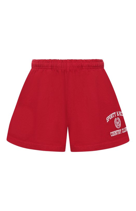 Хлопковые шорты Sporty and Rich SH037606218RE15 Красный SH037606218RE15