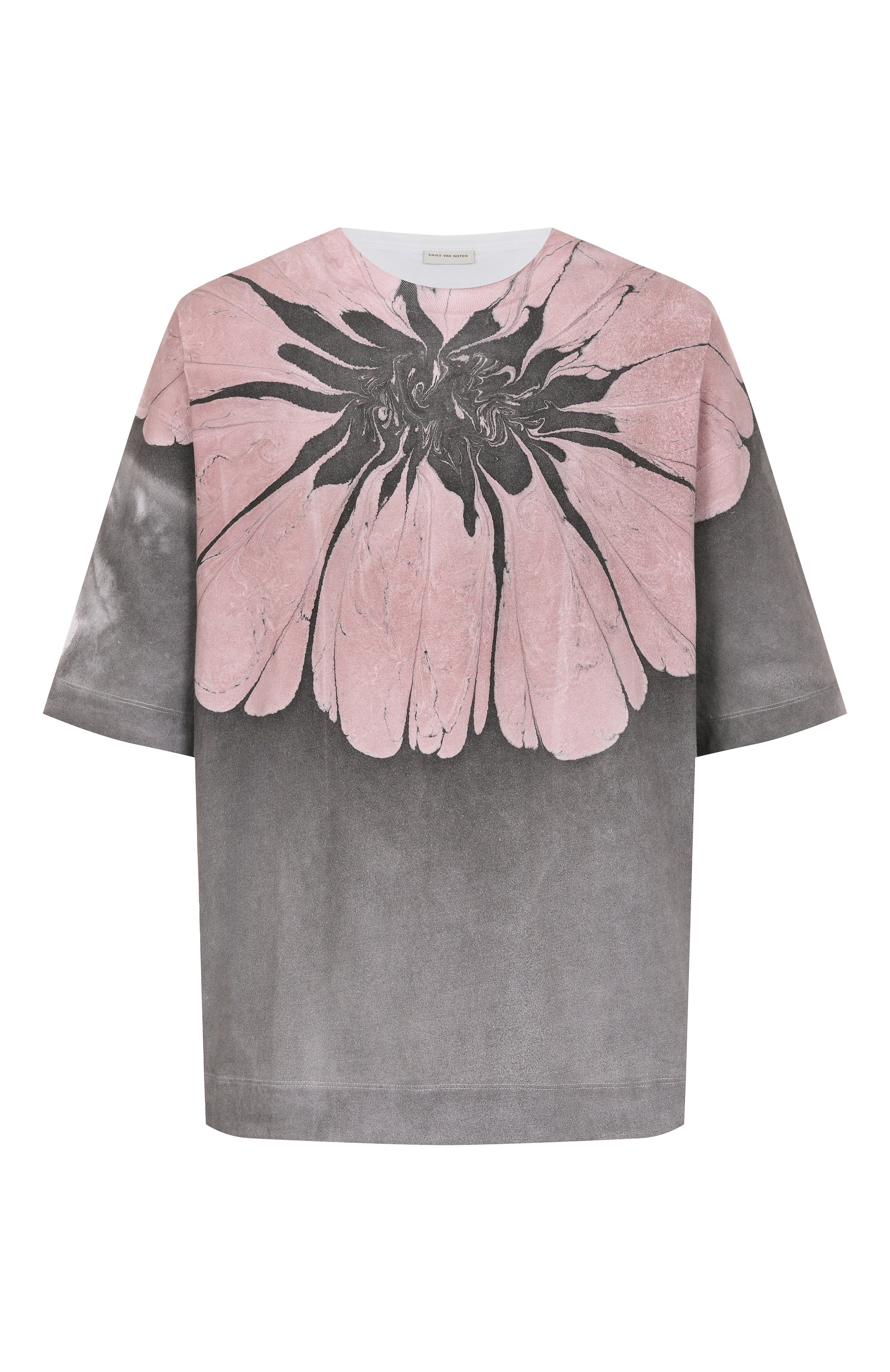 Хлопковая футболка DRIES VAN NOTEN, арт. 251-021114-1603, фото 1