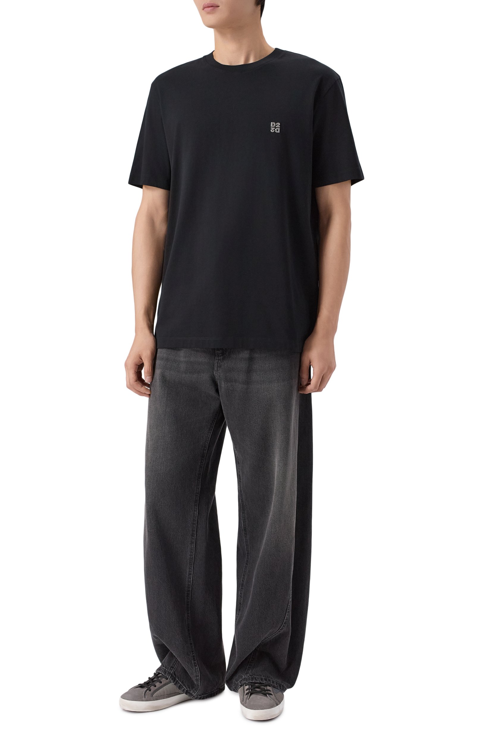 Хлопковая футболка DSQUARED2, арт. S74GD1594/D20136, фото 2