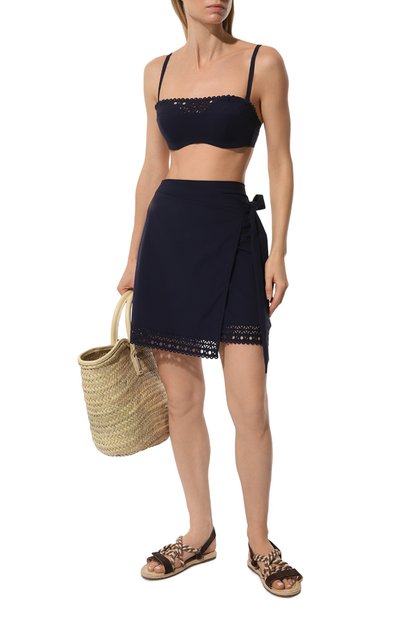 Юбка LISE CHARMEL темно-синего цвета по цене 20100 руб., арт. ASA6515., фото 2 Юбка LISE CHARMEL, арт. ASA6515., фото 2