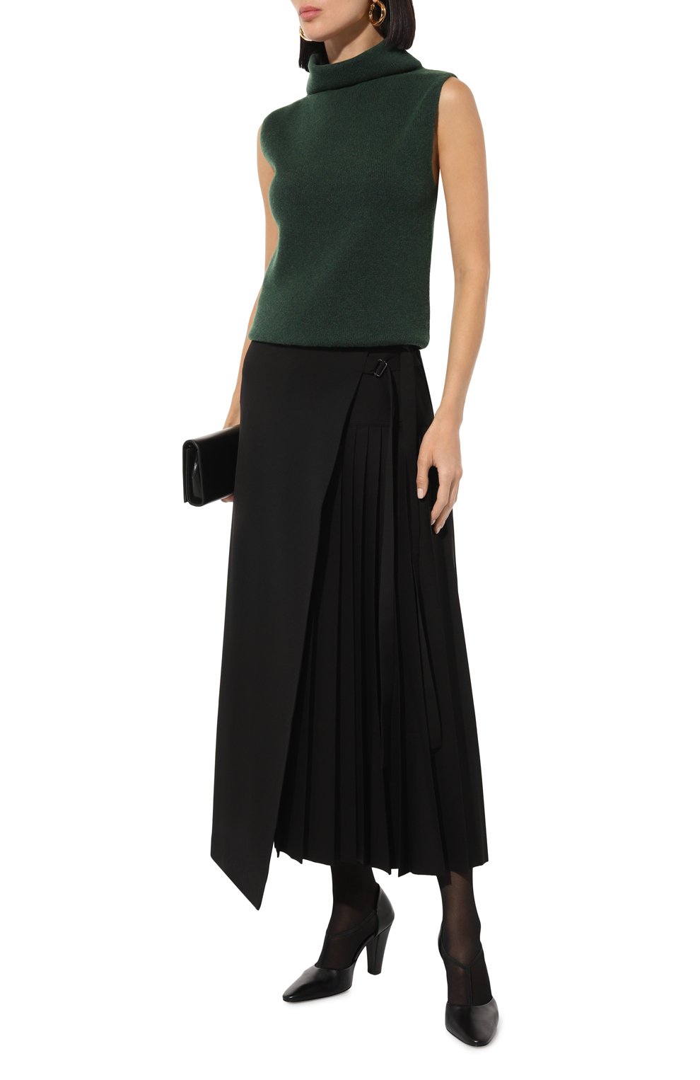 Плиссированная юбка ISABEL BENENATO, арт. DW67F24, фото 2