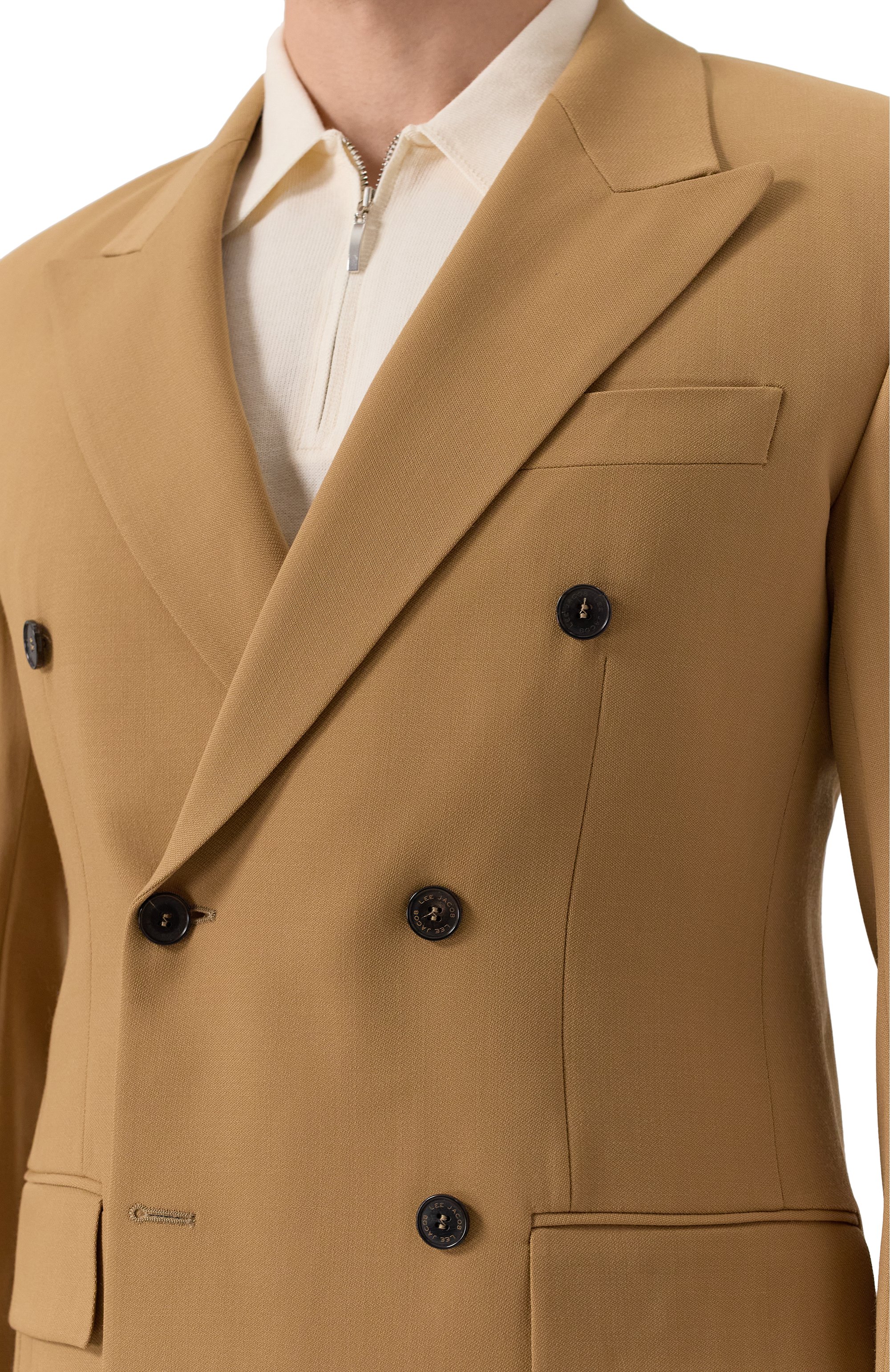 Шерстяной пиджак JACOB LEE, арт. MWB001SS25-WBG, фото 7