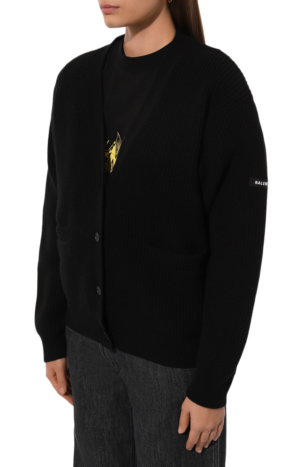 Шерстяной кардиган BALENCIAGA, арт. 808449/T1703, фото 3