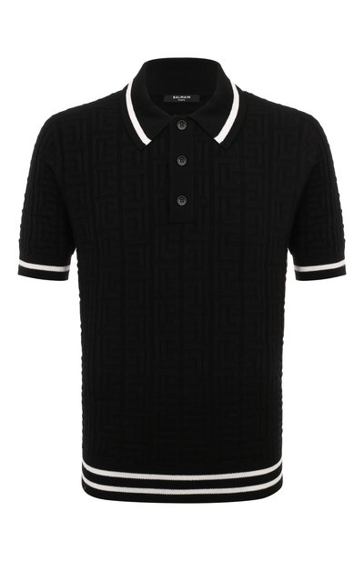 Мужская шерстяное поло BALMAIN, арт. DH1GB066/KH02