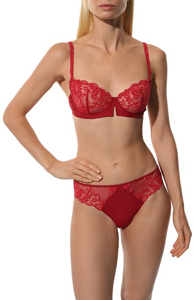 Бюстгальтер SIMONE PERELE красного цвета по цене 17610 руб., арт. 15C330, фото 2 Бюстгальтер SIMONE PERELE, арт. 15C330, фото 2