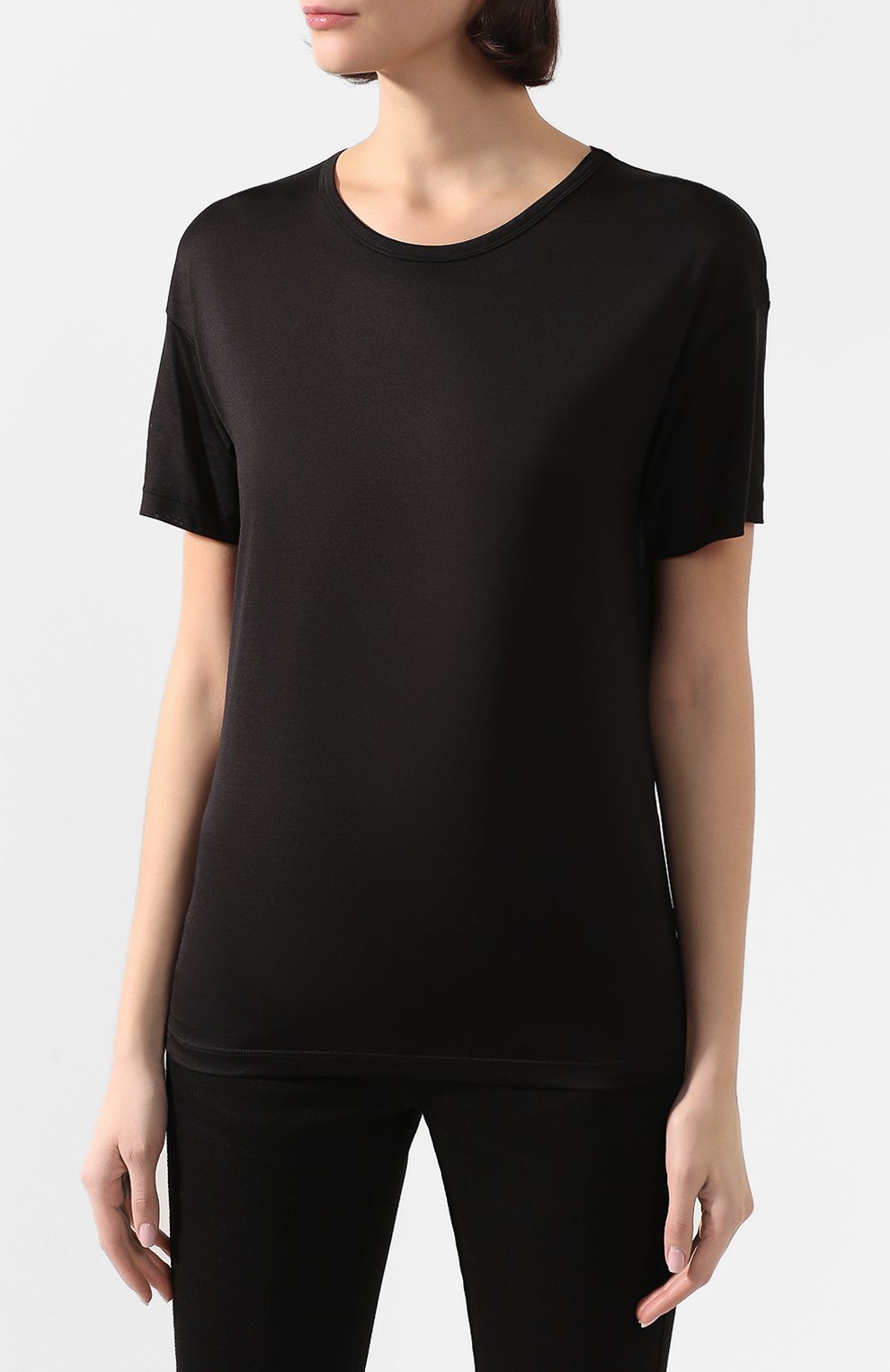 Шелковая футболка TOM FORD, арт. TSJ383-FAX025, фото 3