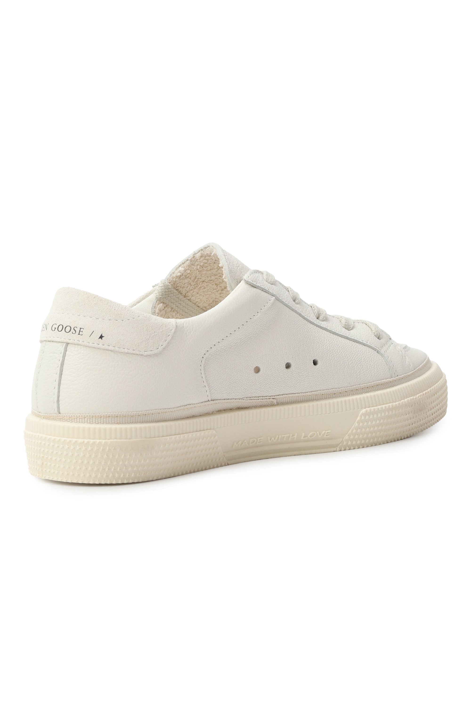 Кожаные кеды may GOLDEN GOOSE DELUXE BRAND, арт. GYF00495.F004814, фото 3