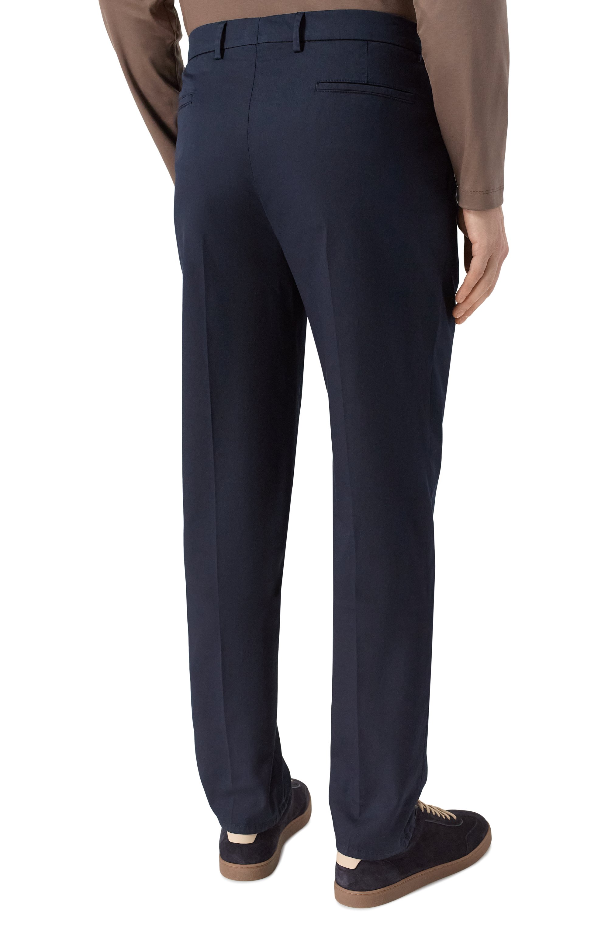 Хлопковые брюки BRUNELLO CUCINELLI, арт. M289LE1450, фото 4