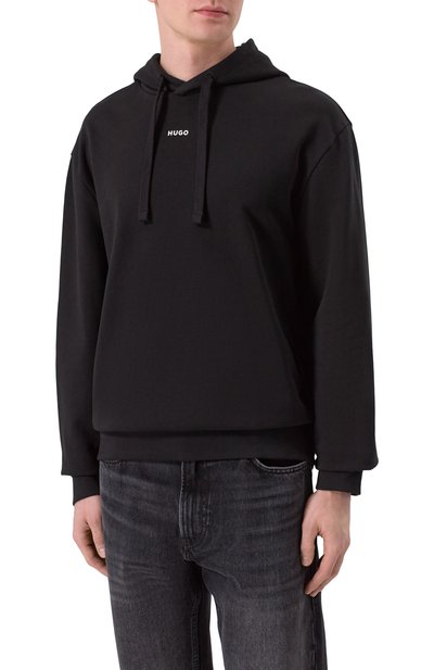 Хлопковое худи HUGO, арт. 50492581__1, фото 3