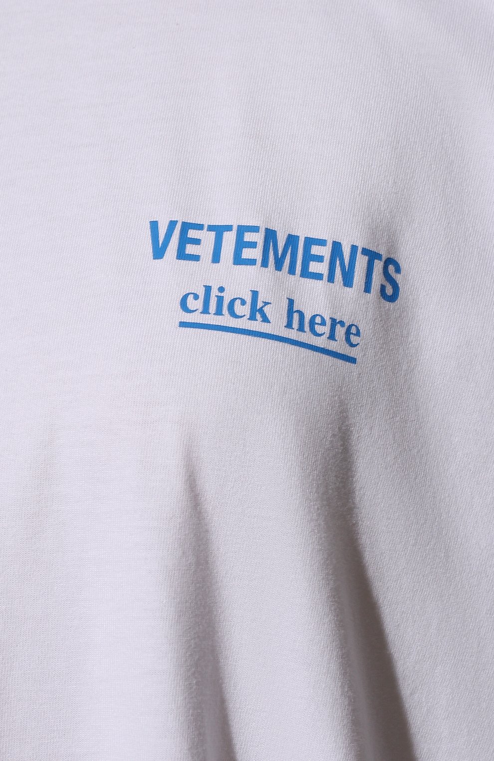 Хлопковая футболка VETEMENTS, арт. UA53TR110W 1610/W, фото 5