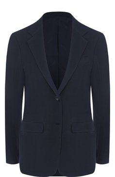 Однотонный жакет из смеси вискозы и льна KITON, арт. DG81GK09P7901003, фото 1