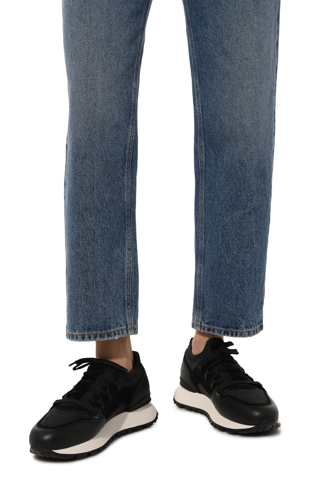 Комбинированные кроссовки DOUCAL'S, арт. DD8730WHITPX722N, фото 3