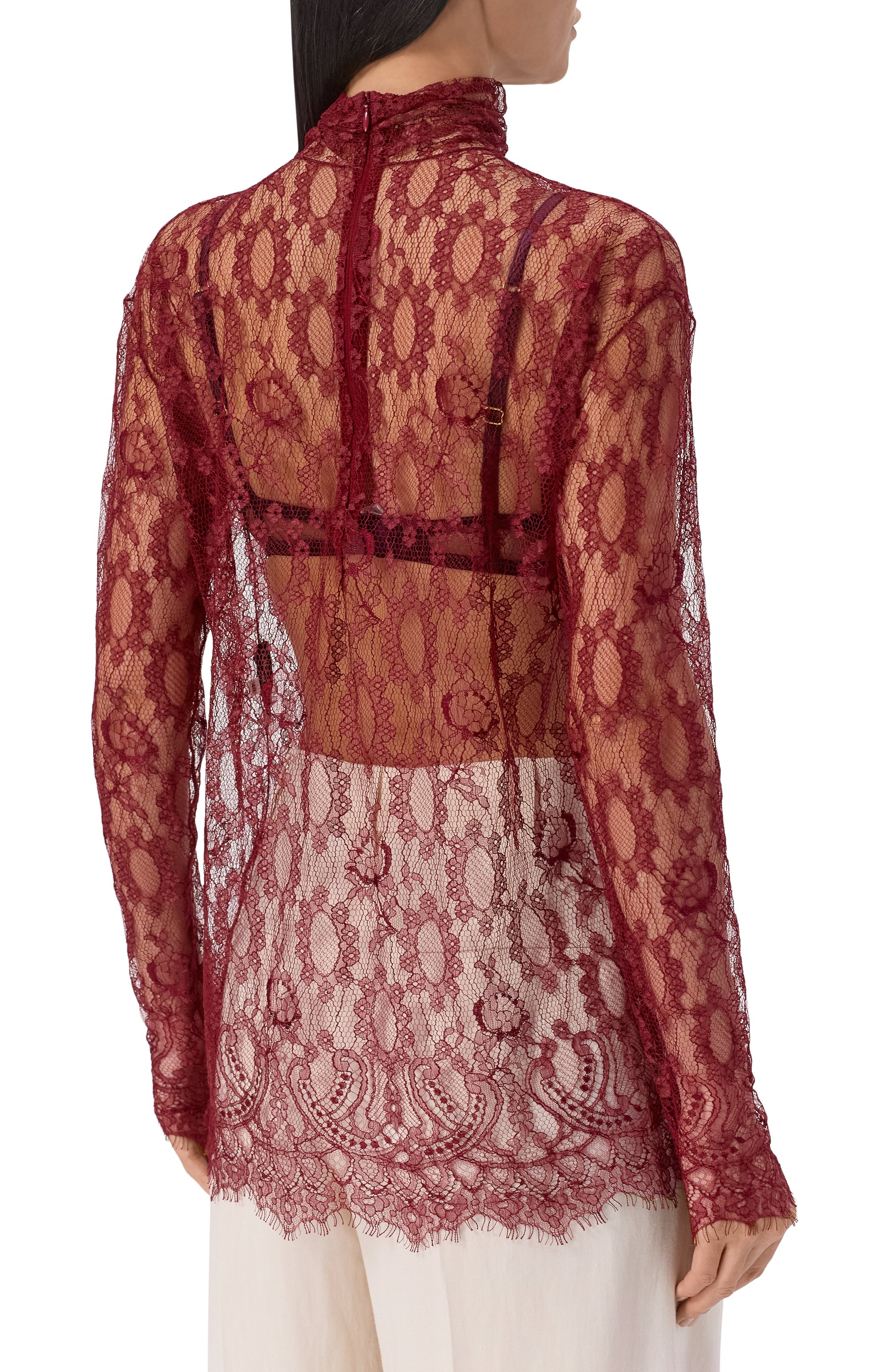 Топ из вискозы и хлопка DOLCE & GABBANA, арт. F7BV7T/ILMDL, фото 4