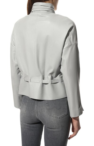 Кожаная куртка GIORGIO ARMANI, арт. IAB02P/IAP17, фото 4