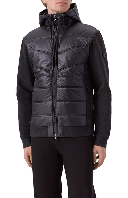 Комбинированная толстовка Bogner 81239783 Серый  81239783 Фото 3