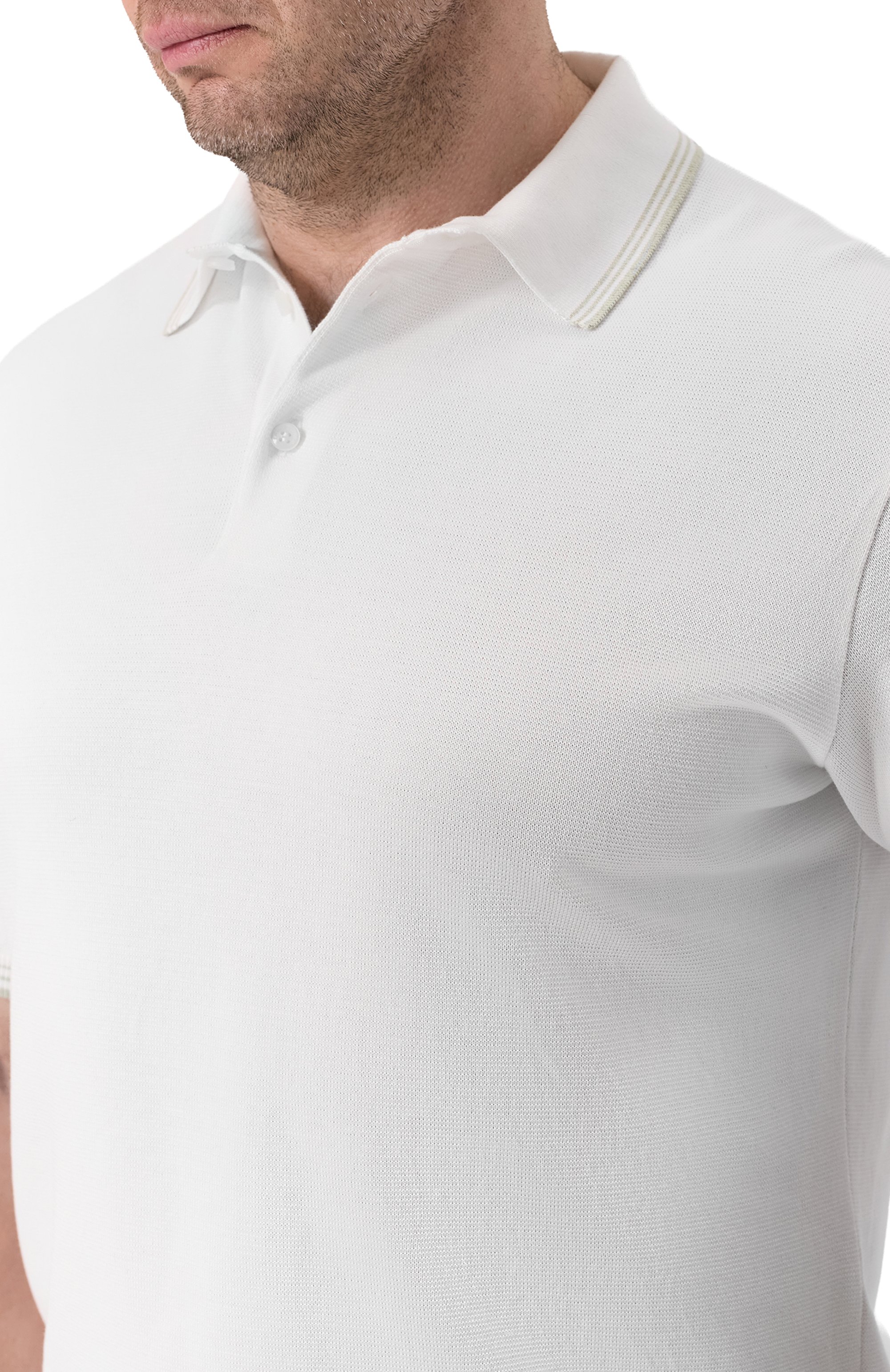 Хлопковое поло PAUL&SHARK, арт. 26411634_001, фото 5