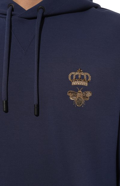 Хлопковое худи DOLCE & GABBANA, арт. G9ACJZ/HU7H9, фото 5