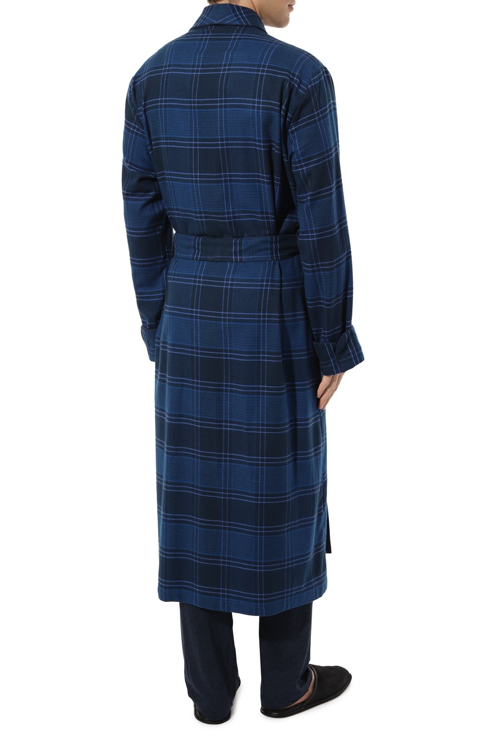 Хлопковый халат DEREK ROSE, арт. 5505-KELB027, фото 4