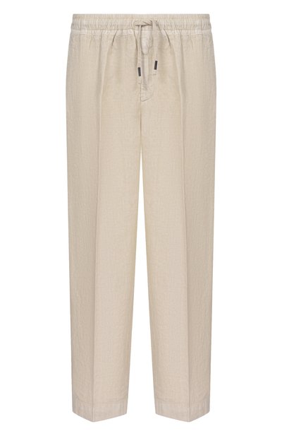 Мужские льняные брюки INLINUM, арт. PAJAMA/TR0PEA
