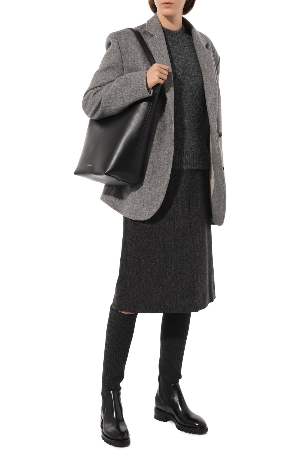 Шерстяная юбка DRIES VAN NOTEN, арт. 232-010809-7245, фото 2