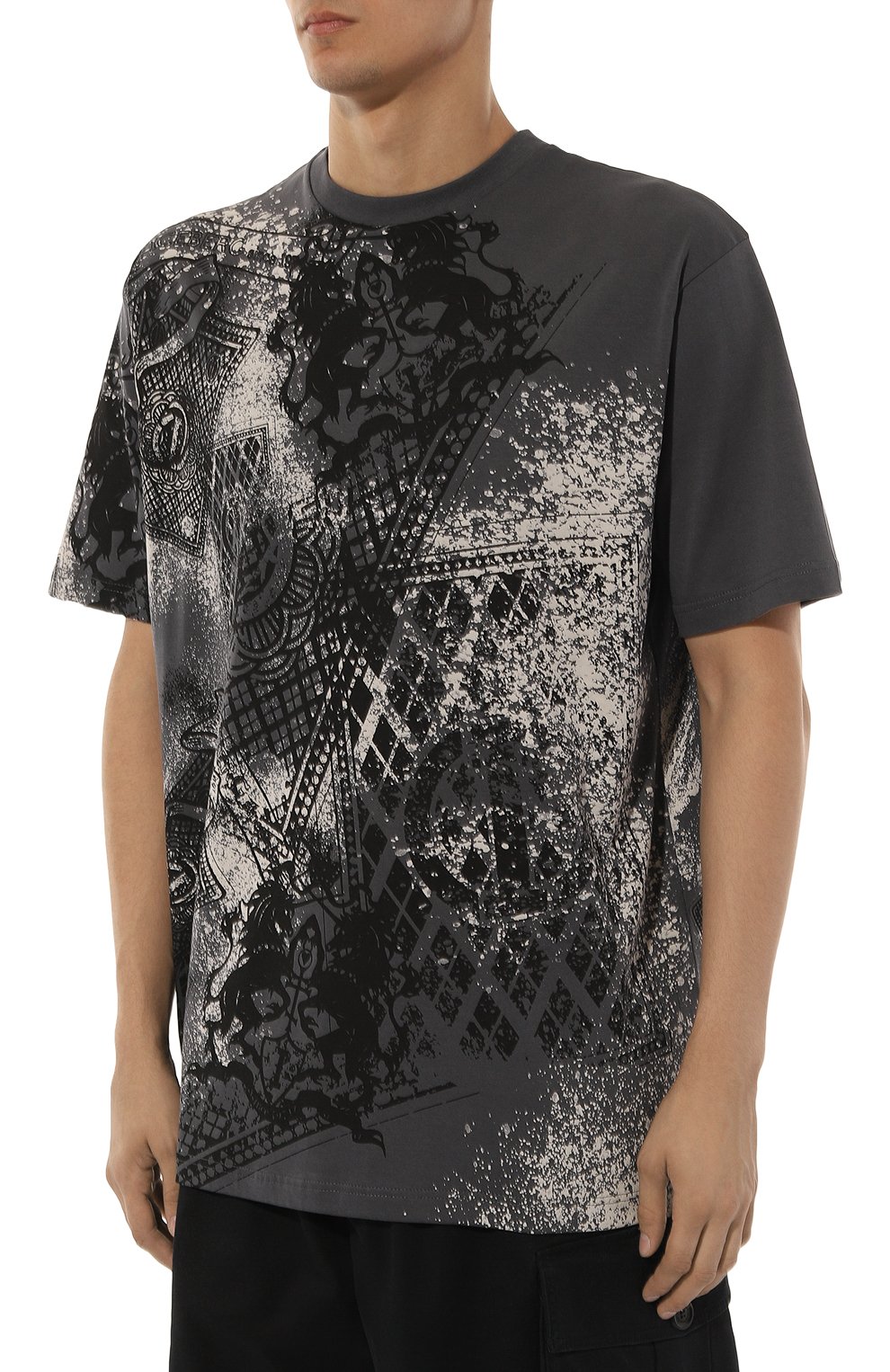 Хлопковая футболка ICEBERG, арт. F073/6325, фото 3