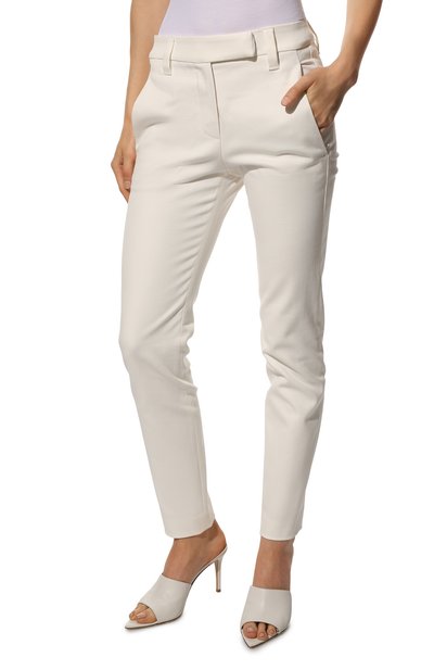 Хлопковые брюки BRUNELLO CUCINELLI, арт. MA126P7258, фото 3