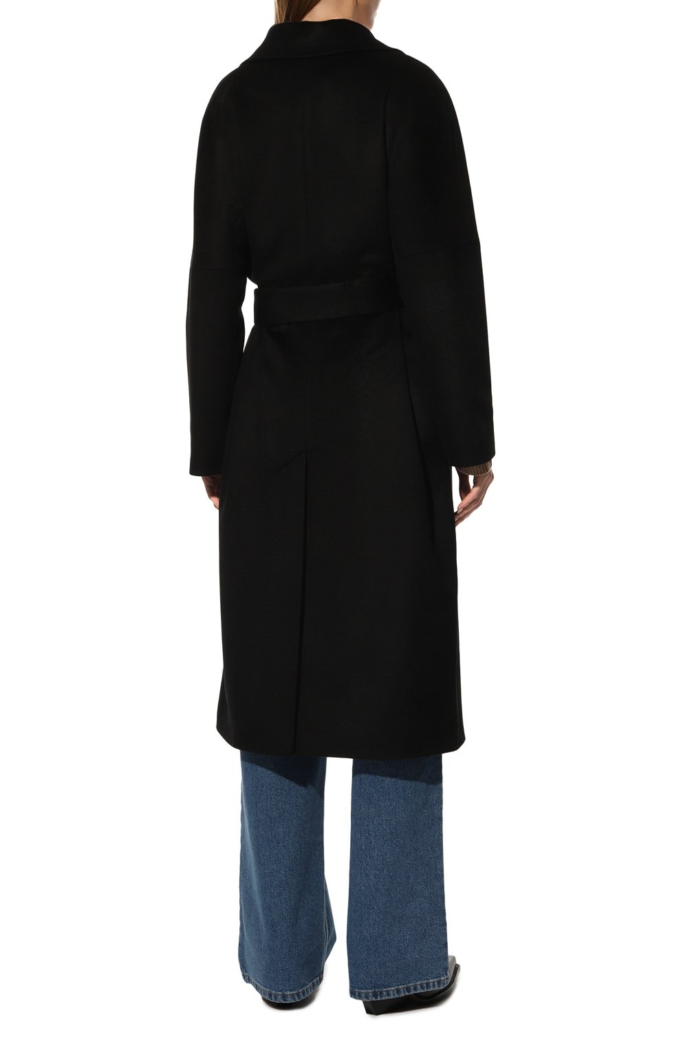 Пальто из шерсти и кашемира SEVEN LAB, арт. C12 black, фото 4
