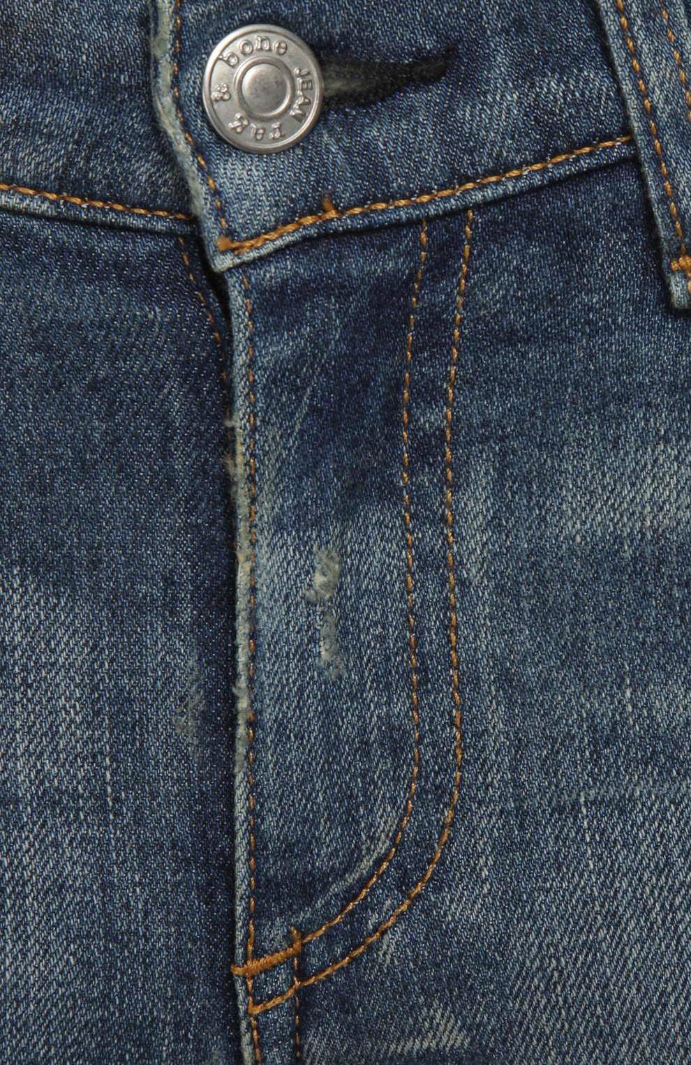 Джинсы RAG AND BONE голубого цвета по цене 21950 руб., арт. W1502K520/DESTR0YED, фото 3 Джинсы RAG AND BONE, арт. W1502K520/DESTR0YED, фото 3