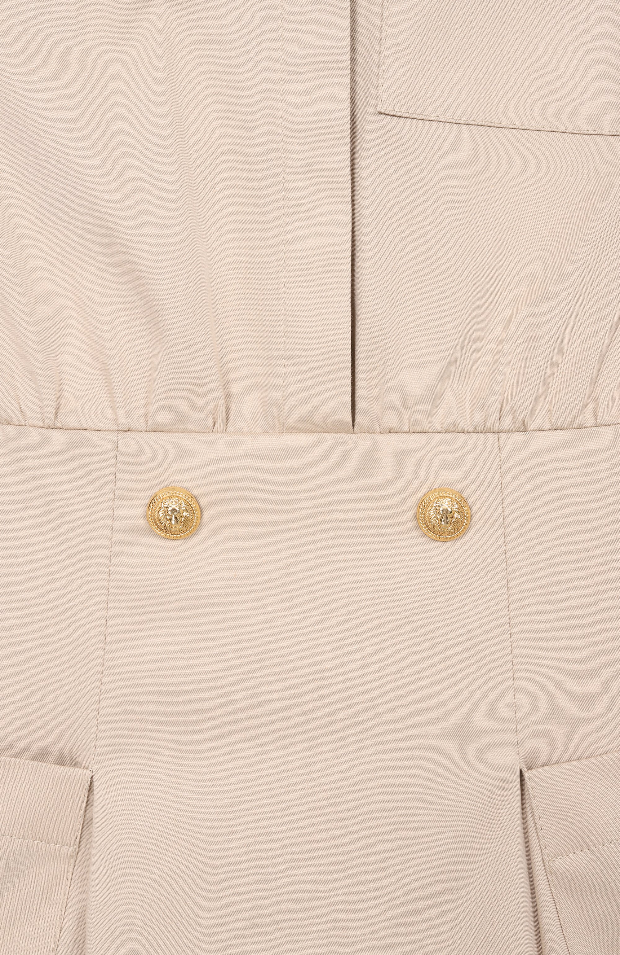 Хлопковое платье BALMAIN, арт. BY1B82, фото 3