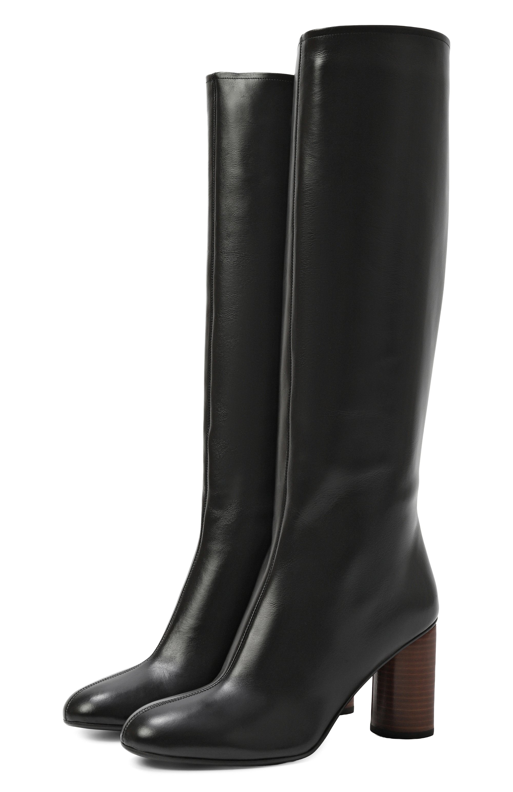 Кожаные сапоги CO, арт. 0723TRE-BLA, фото 1