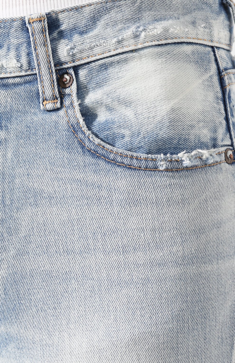 Джинсы MOUSSY голубого цвета по цене 31950 руб., арт. 025DSC12-2180, фото 5 Джинсы MOUSSY, арт. 025DSC12-2180, фото 5