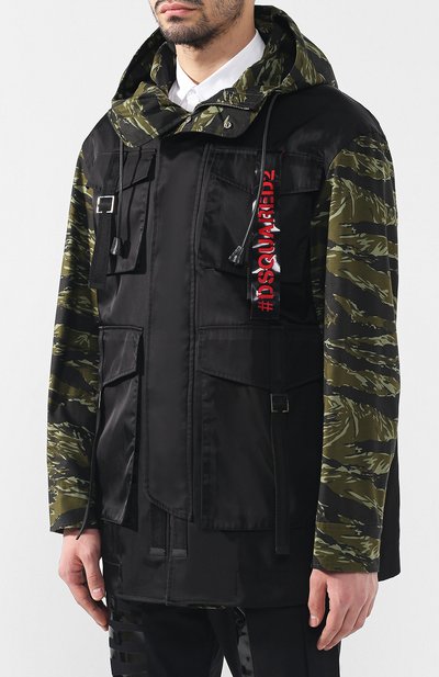 Хлопковая парка DSQUARED2, арт. S74AM0874/S49604, фото 3