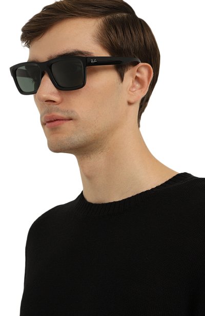 Солнцезащитные очки RAY-BAN черного цвета по цене 20550 руб., арт. 4396-667771, фото 3 Солнцезащитные очки RAY-BAN, арт. 4396-667771, фото 3