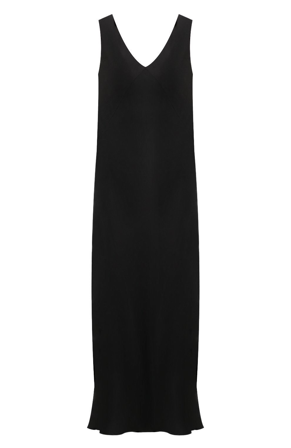 Шелковая сорочка ASCENO черного цвета по цене 52000 руб., арт. C0RE_D003F01, фото 1 Шелковая сорочка ASCENO, арт. C0RE_D003F01, фото 1