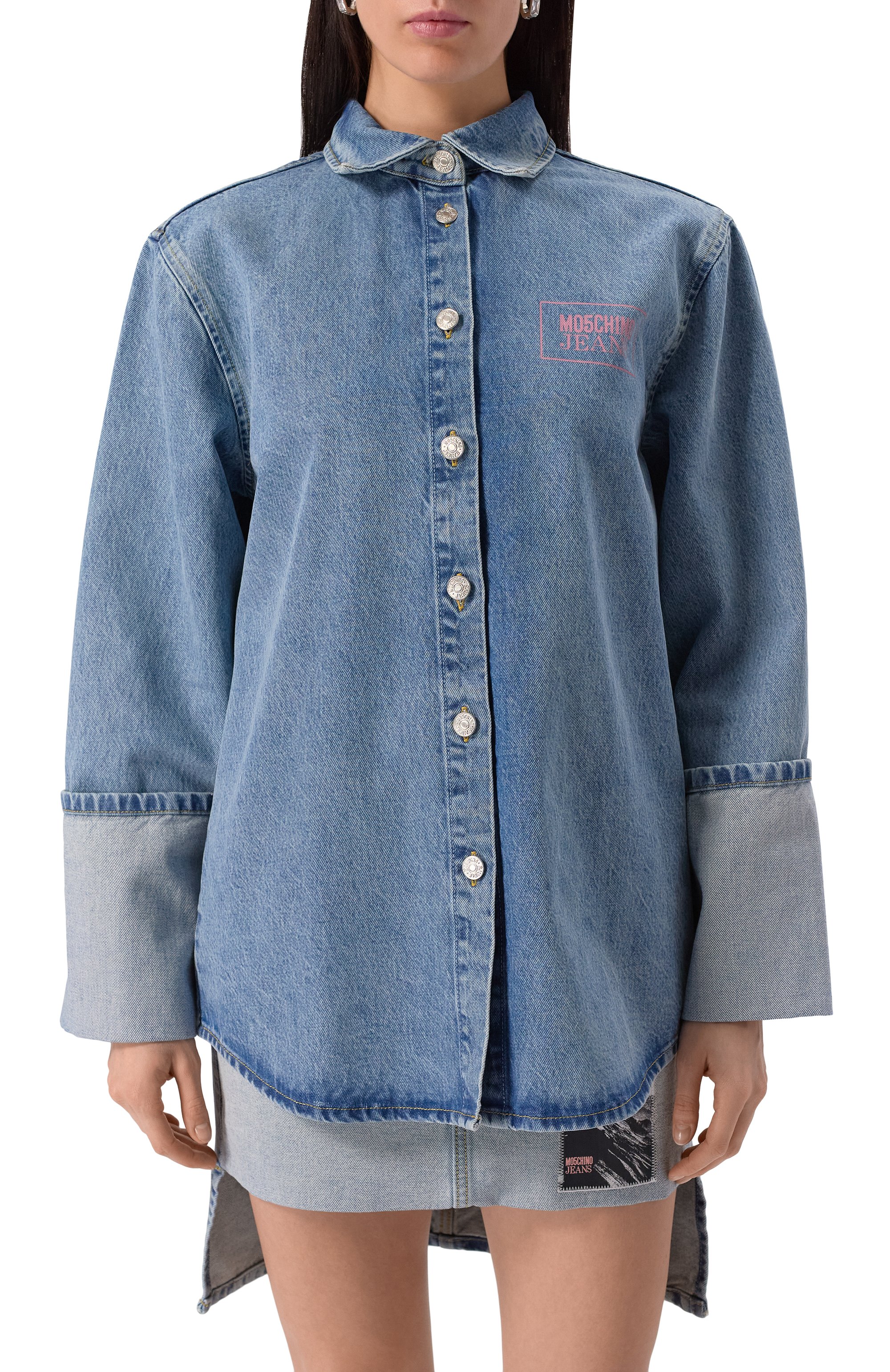 Джинсовая рубашка M05CH1NO JEANS, арт. J0216/3217, фото 3