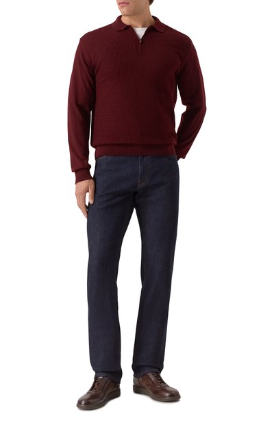 Шерстяное поло CORNELIANI, арт. 26M561-2625196, фото 2