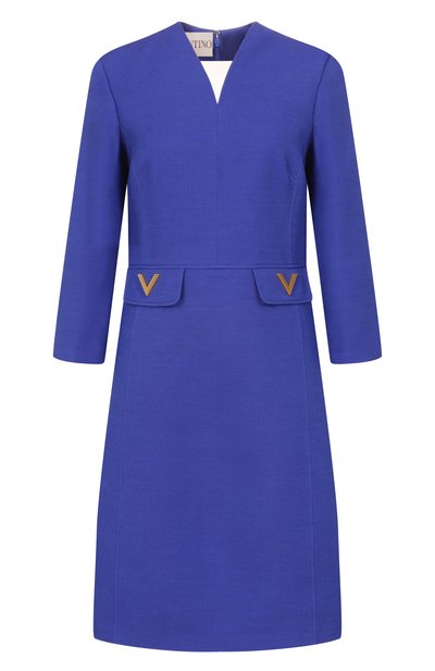 Женское платье из шерсти и шелка VALENTINO, арт. 8B3VAJ56/1CF