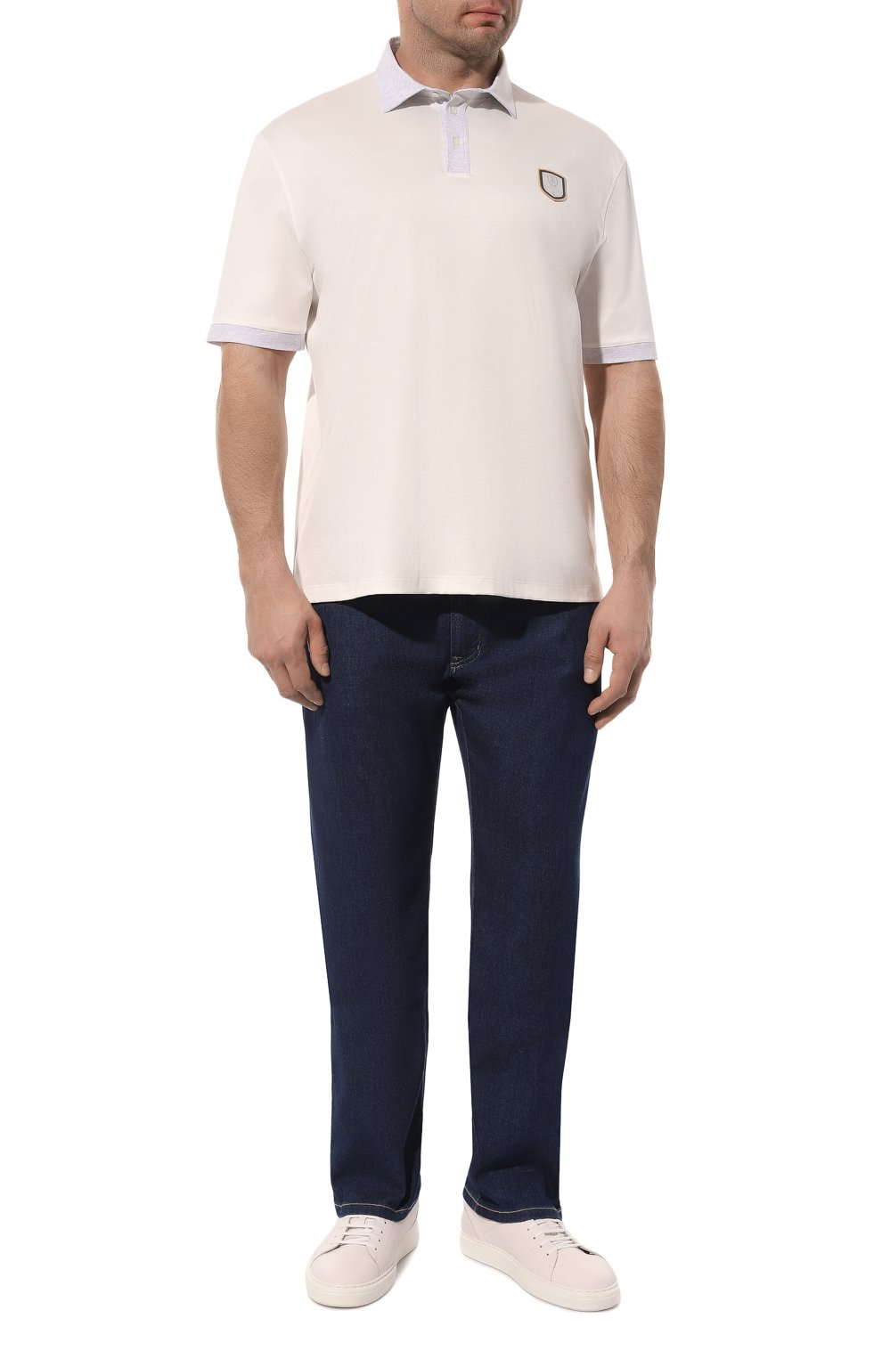 Хлопковое поло BRUNELLO CUCINELLI, арт. M0B133939T, фото 2