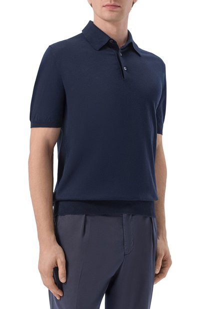 Хлопковое поло KITON, арт. UMKXX33_001, фото 3