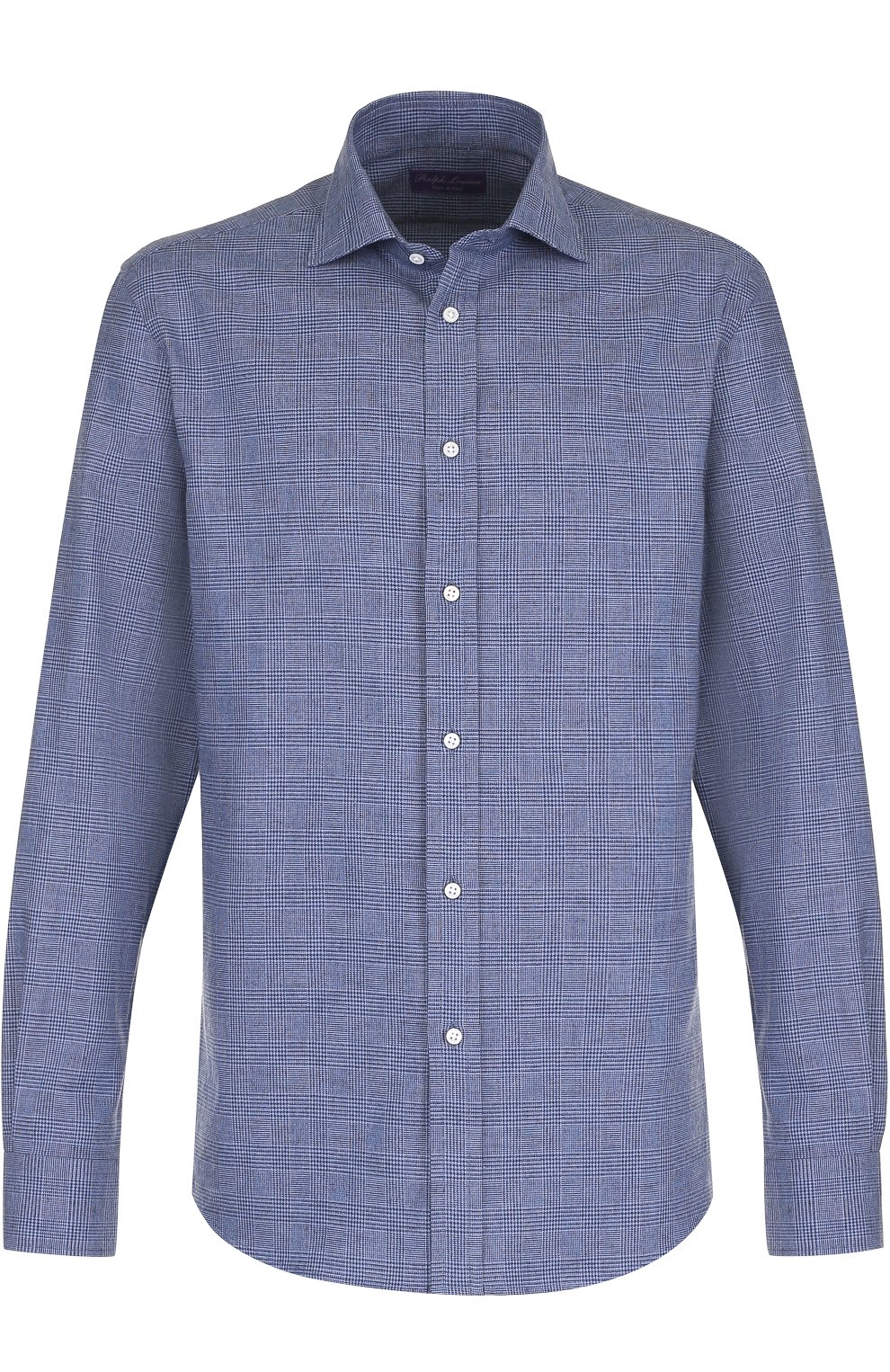 Хлопковая рубашка с принтом RALPH LAUREN, арт. 790659544, фото 1