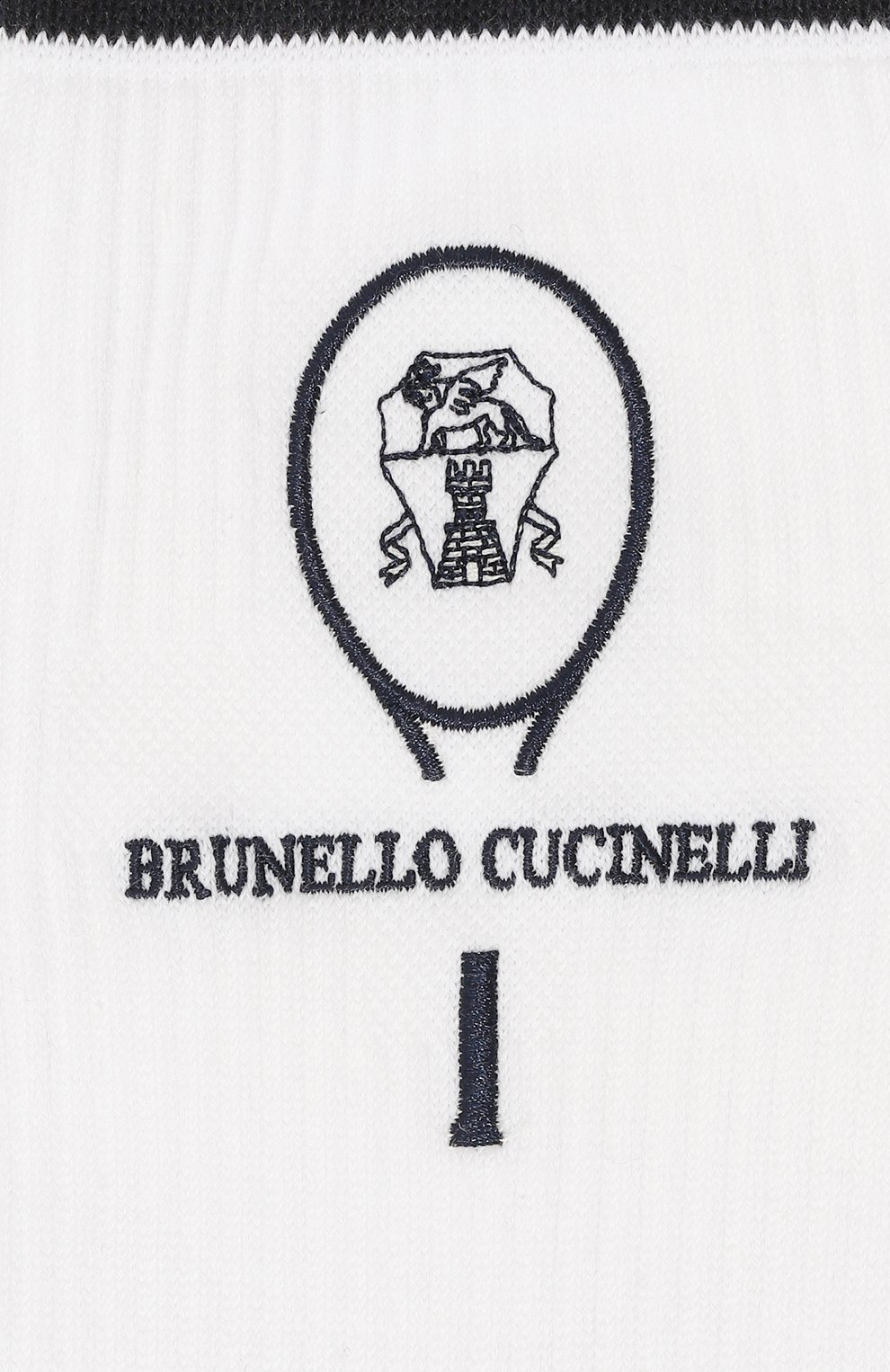 Хлопковые носки BRUNELLO CUCINELLI, арт. MCS93585T, фото 2